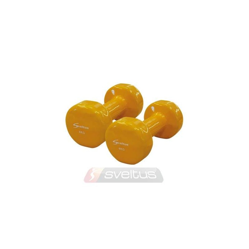 Paire haltères epoxy 4KG SVELTUS (1184) SVELTUS - 1 Paire haltères epoxy 4KG SVELTUS (1184) SVELTUS - 1
