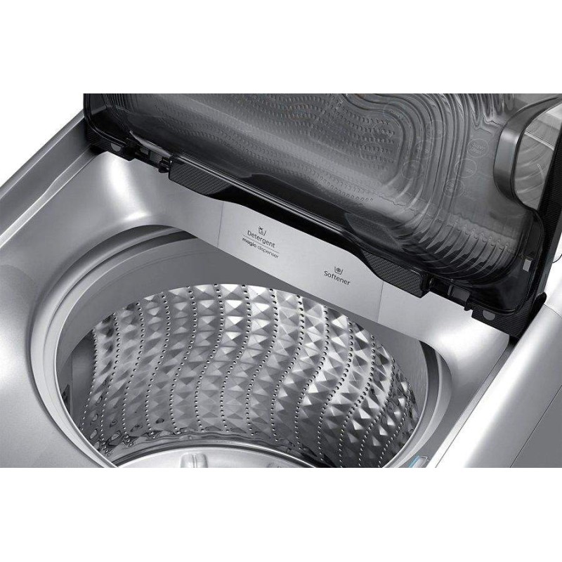 Machine à Laver Samsung Top Load 12kg Silver (WA12J5730SSULO) SAMSUNG - 4 chez affariyet pas cher