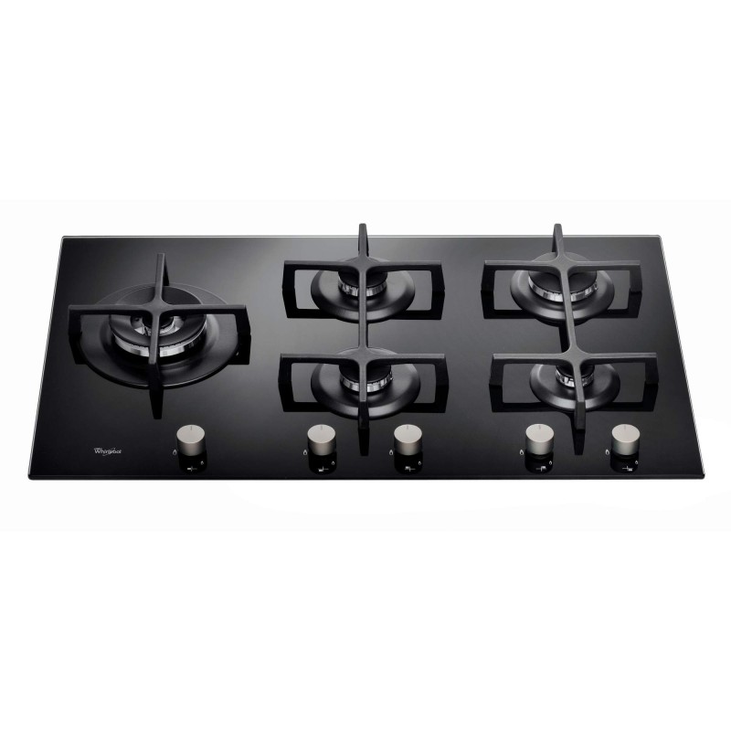 Plaque de cuisson WHIRLPOOL 5 Feux Noir whirlpool - 1 Plaque de cuisson WHIRLPOOL 5 Feux Noir whirlpool - 1