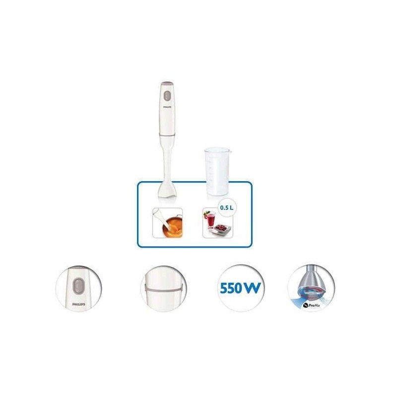 Mixeur plongeant 550 W PHILIPS (HR1600/00) PHILIPS - 3 chez_affariyet_pas_cher