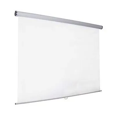 Ecran de projection Mural Manuel 180 x 240  blanc mat