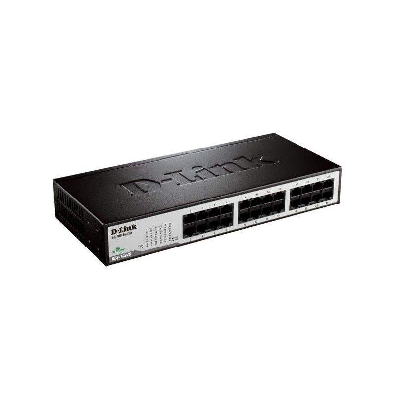 SWITCH 24 PORTS 10/100 (DES-1024D/E) D-LinK - 2