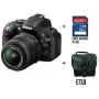 NIKON D5200 + Carte mémoire 32 Go + Etui