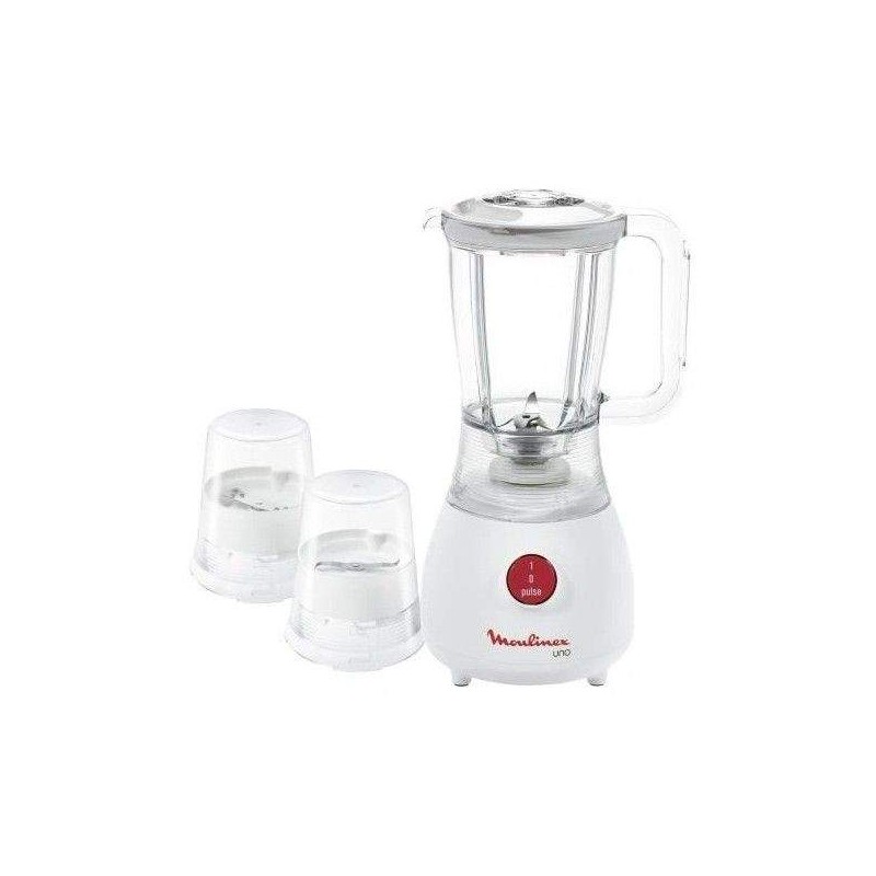 Blender MOULINEX UNO 350W -BLANC (LM2221BM) MOULINEX - 1