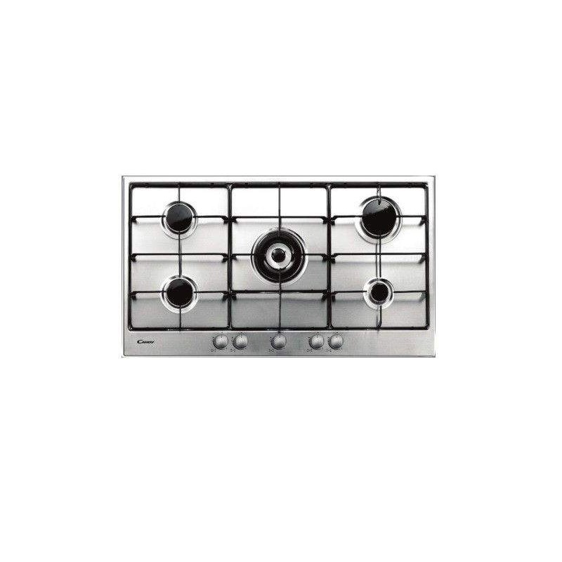 Plaque de cuisson CANDY 5 feux 90 cm -Inox (PG953/1X) Candy - 1 Plaque de cuisson CANDY 5 feux 90 cm -Inox (PG953/1X) Candy - 1