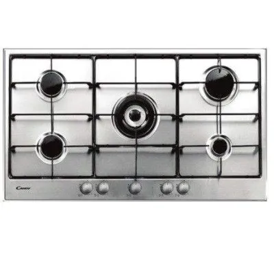 Plaque de cuisson CANDY 5 feux 90 cm -Inox (PG953/1X)