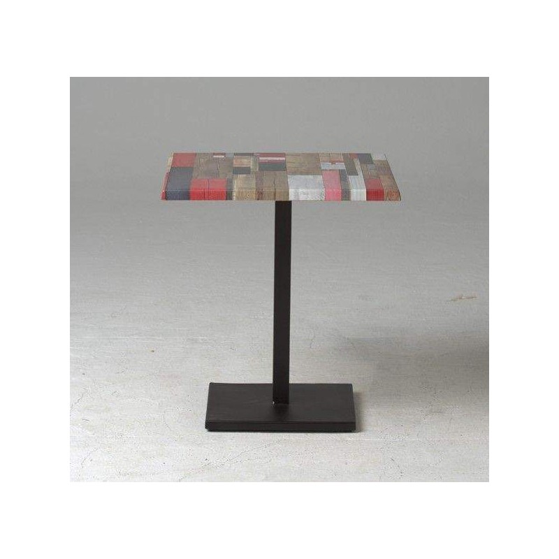 Table SQUARE 70*70 (T-SQUARE7)  - 1 affariyet pas cher