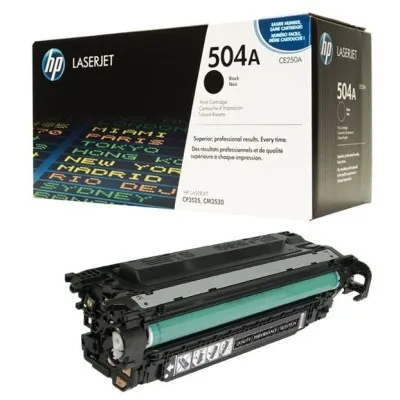 Toner Laser Jet HP 504A Noir