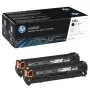 Pack de 2 Toners LaserJet HP 128A Noir