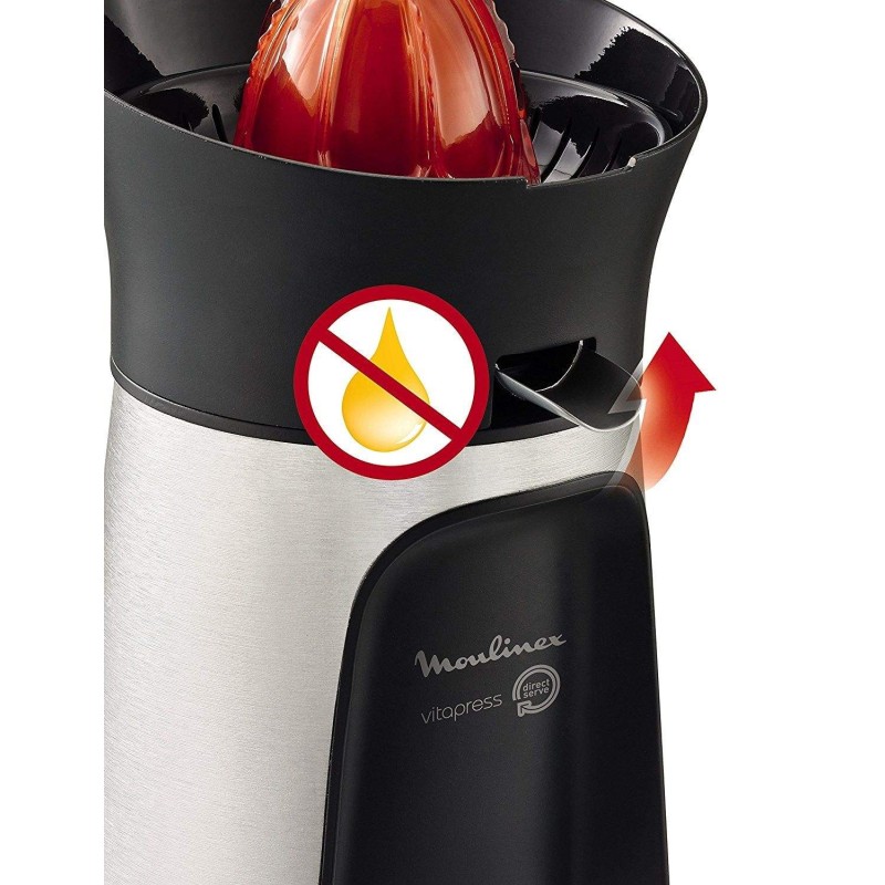 Presse agrumes MOULINEX 100W -NOIR & INOX (PC603D10) MOULINEX - 6 chez affariyet moins cher
