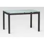 Table Agatha Vitre Sablé 120x80 Spim