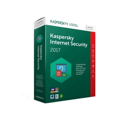Kaspersky Internet Security 17  /1 Poste / 1 An