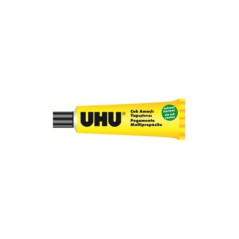 Colle multi-matériaux UHU sans solvant 20ML ( 379952) UHU - 1 Colle multi-matériaux UHU sans solvant 20ML ( 379952) UHU - 1