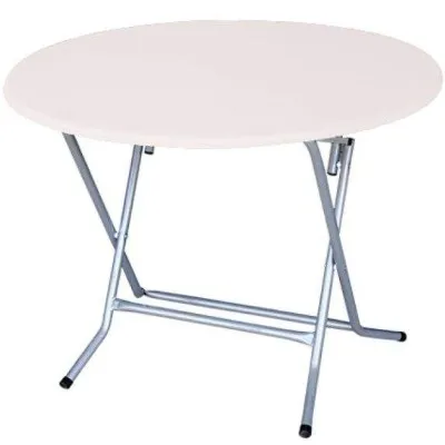 Table Pliante D100 PVC Socle Peinture SOTUFAB