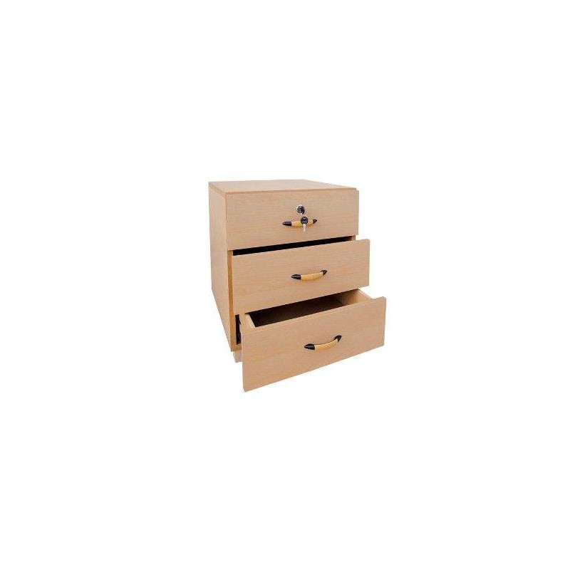 ÉLÉMENT DE RANGEMENT BUREAU BLOC A 3 TIROIRS (EB0181) SOTUFAB - 1 chez affariyet pas cher