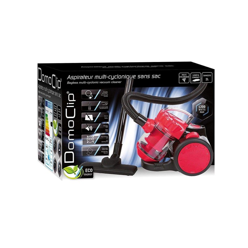 Aspirateur multi-cyclonique 1200W LIVOO (DOH105R) LIVOO - 2 affariyet pas cher