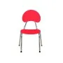 Chaise chromé familia assise SOTUFAB