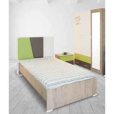 CHAMBRE ENFANT GRAPHIC DENVER / PISTACHE SOTUFAB (CHE27DV/PIST000)