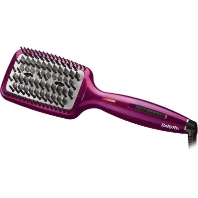 Brosse lissante & Chauffante BABYLISS 45W -Rose- (HSB100E)