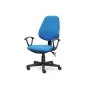 Chaise Secretariat Tissu Avec Accoudoirs SOTUFAB