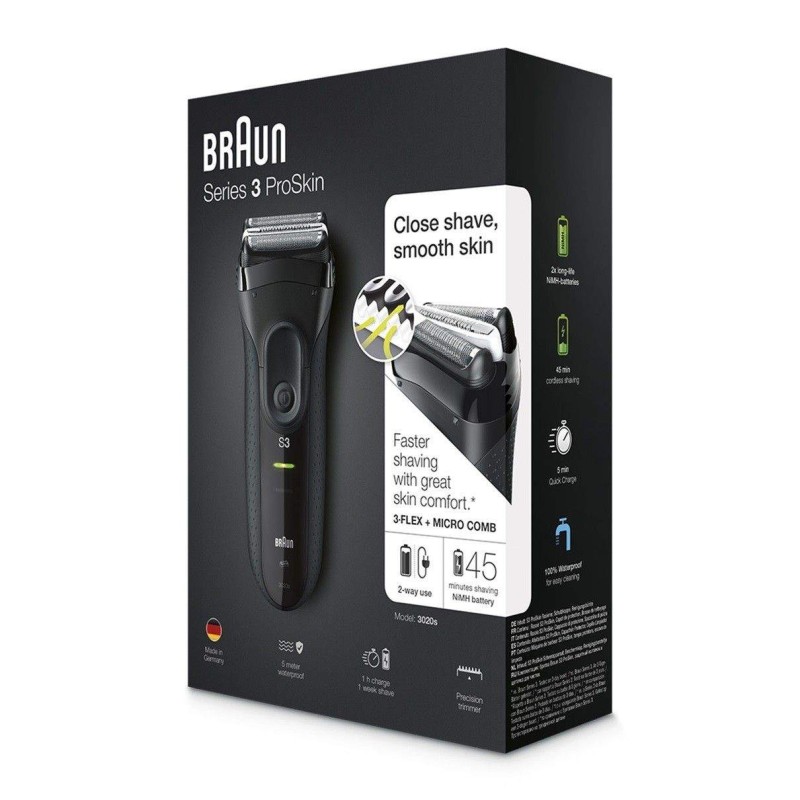 Rasoir BRAUN 3020 serie 3 (3020s) BRAUN - 2 chez affariyet pas cher