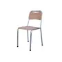 Chaise Chromé Assise CPL SOTUFAB