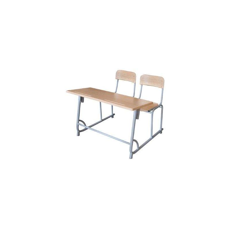 Table éducation biplace à 2 positions WERZALIT 110 x 45 cm SOTUFAB (TE25) SOTUFAB - 1 - chez affariyet à bas prix