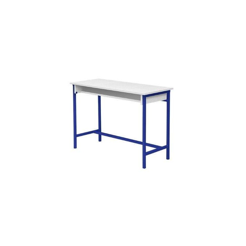 Table écolier biplace avec étagère en bois 110x 45 x 75 SOTUFAB (TE11) SOTUFAB - 1- CHEZ AFFARIYET A BAS PRIX