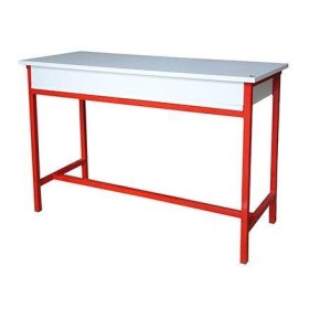 Table écolier biplace avec étagère en bois 110x 45 x 75 SOTUFAB (TE11) SOTUFAB - 4
