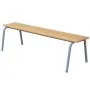 BANQUETTE RÉFECTOIRE A LATTES BOIS VERNIS 180 X 35 CM SOTUFAB (EM11)