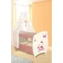 Lit Bambino 120 x 60 CM SOTUFAB -Rose & Blanc