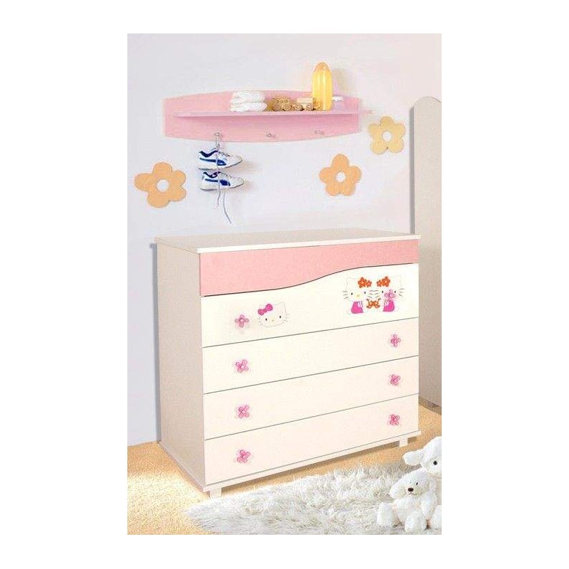 COMMODE BAMBINO SOTUFAB -ROSE (CHB02RS30) SOTUFAB - 1 chez affariyet pas cher