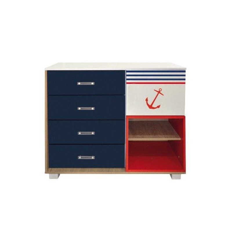 CHAMBRE BEBE MARIN 3P (CHB08DV/BL00) SOTUFAB - 4chez affariyet à bas prix