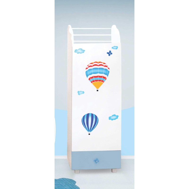 PENDERIE BAMBINO SOTUFAB -BLEU/BLANC (CHB02BL20) SOTUFAB - 1 chez affariyet pas cher