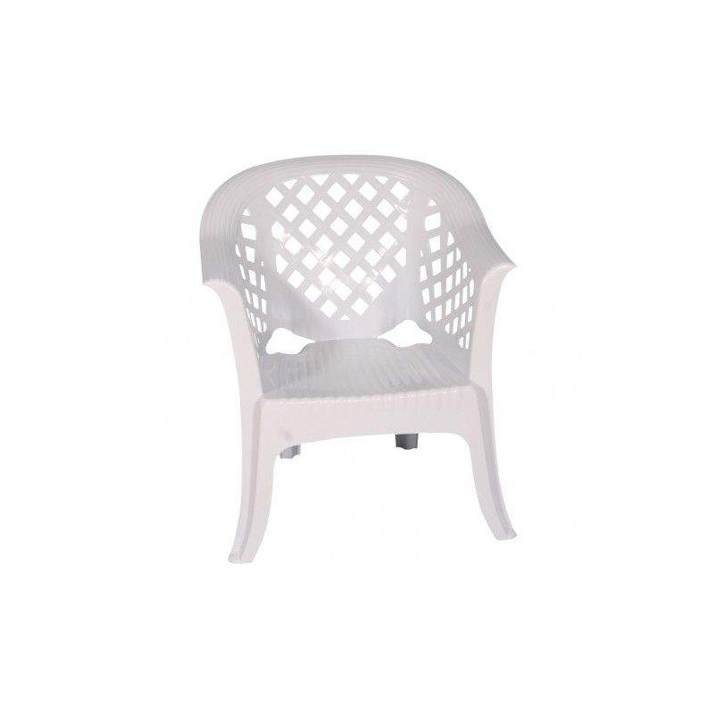 Chaise lario sotufab blanc (CHS010-00) SOTUFAB - 1-Chez affariyet pas cher