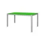 Table Serena Top En Verre 150 X 90 CM SOTUFAB