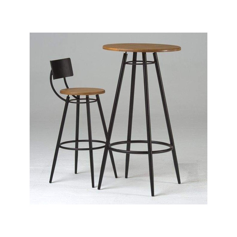 Table VINYLE Φ 60 H110 (T-VINYLE6) - 1-chez affariyet prix moins cher
