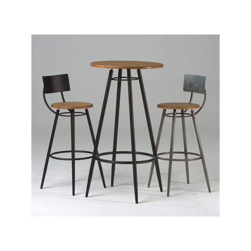Table VINYLE Φ 60 H110 (T-VINYLE6) - 2-chez affariyet prix moins cher