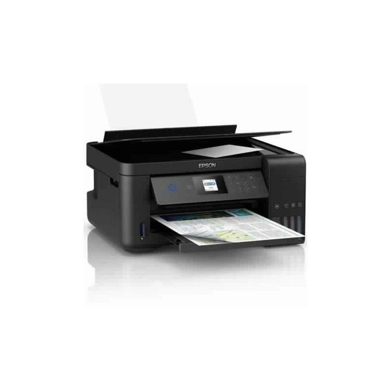 IMPRIMANTE À RÉSERVOIR INTÉGRÉ EPSON ECO TANK L4160 3EN1 COULEUR - NOIR (C11CG23402) EPSON - 1