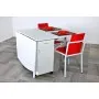 Table pliante avec box 175x91