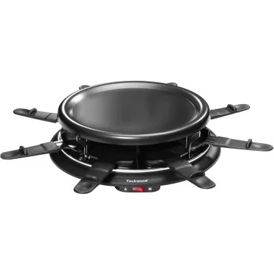 Raclette Grill Crêpière Électrique 900w TECHWOOD