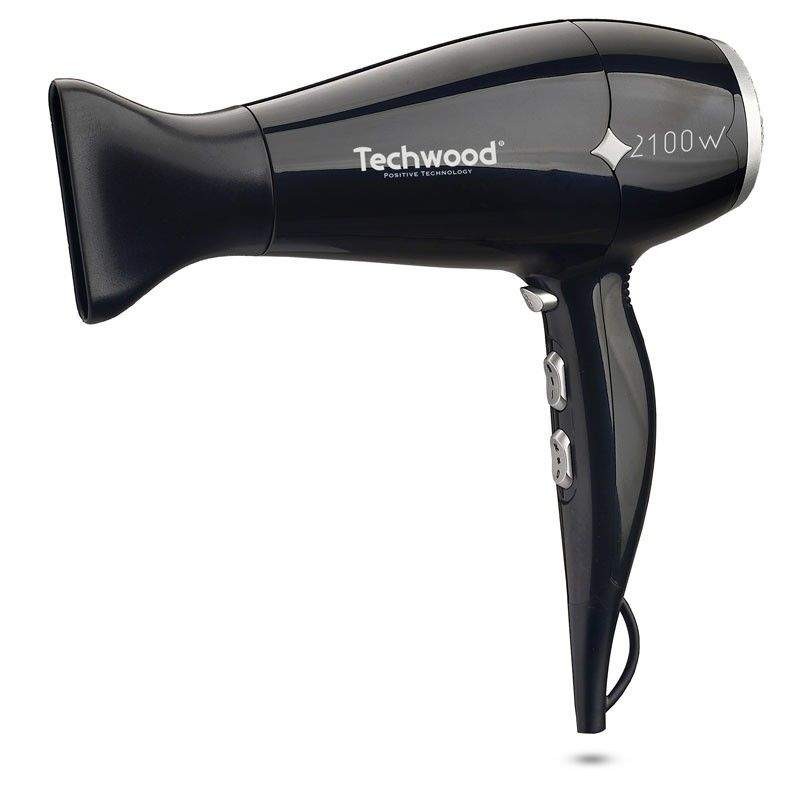 Sèche cheveux pro TECHWOOD 2100 W -Noir (TSC-2106) TECHWOOD - 1 chez affariyet pas cher