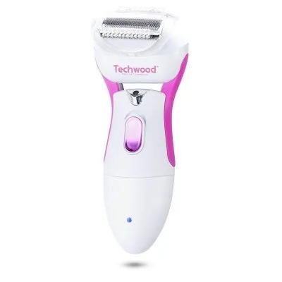 Épilateur-Rasoir-Râpe 3 Têtes TECHWOOD -Blanc & Rose