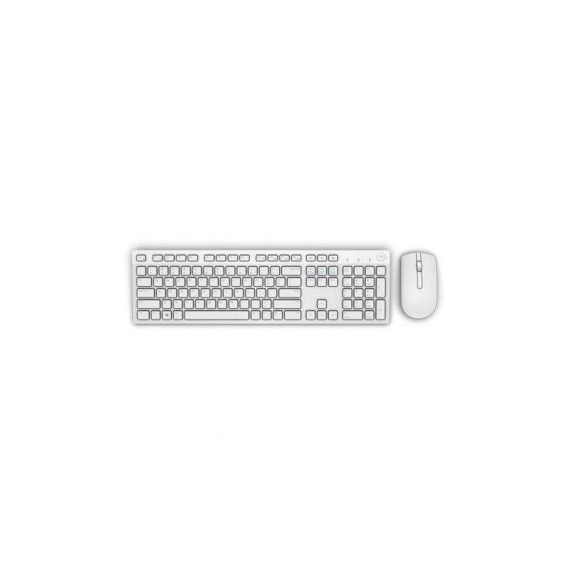 Ensemble Clavier et Souris Sans Fil DELL KM636 Blanc - (580-ADFU) Dell - 1