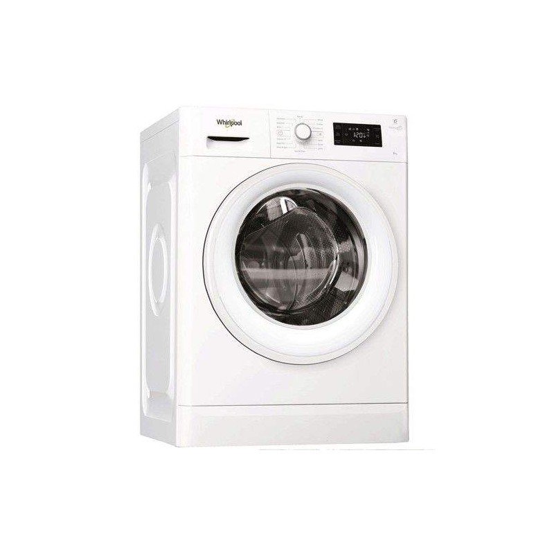 Lave linge frontale 6éme SENS WHIRLPOOL 8kg Blanc (FWG81284WNA) - 1- meilleur prix chez Affariyet- pas cher