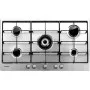 Plaque De Cuisson 5 Feux 90 cm Candy -Inox