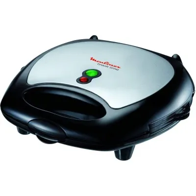 Gaufrier Moulinex 3en1 700W -Noir & Silver