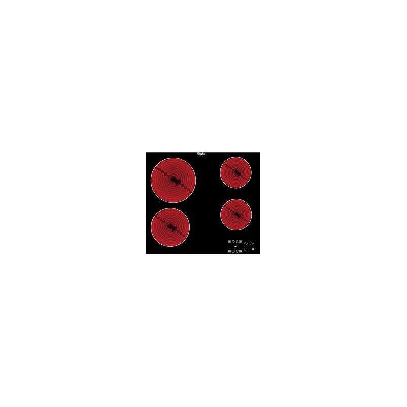 Table de cuisson vitrocéramique WHIRLPOOL 58cm Noir (AKT8090/NE) - 2-meilleur prix chez Affariyet-moins cher