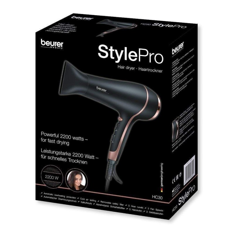 Sèche-cheveux 2200W BEURER (HC30) BEURER - 4 chez affariyet pas cher