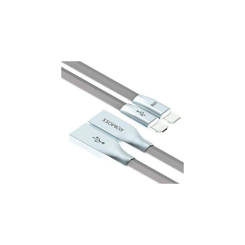CÂBLE ROMOSS ROLINK LIGHTNING & MICRO-USB ROMOSS - 1chez affariyet pas cher